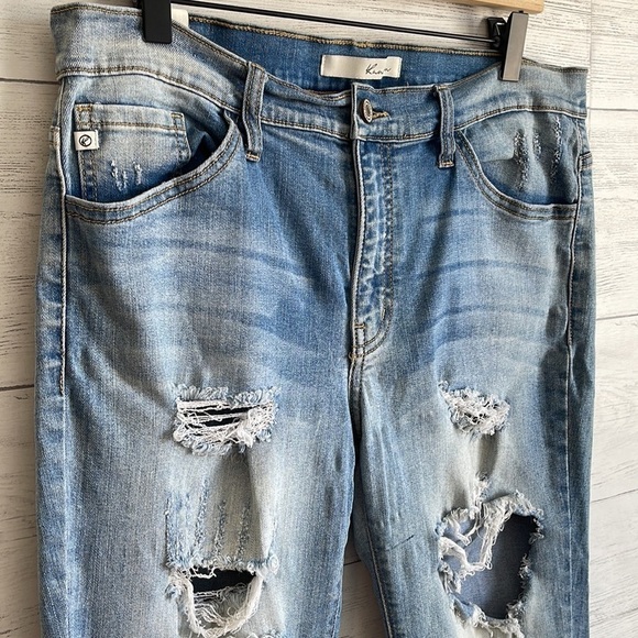 Kancan Distressed Jeans l SIZE W13 30 - Picture 3 of 9